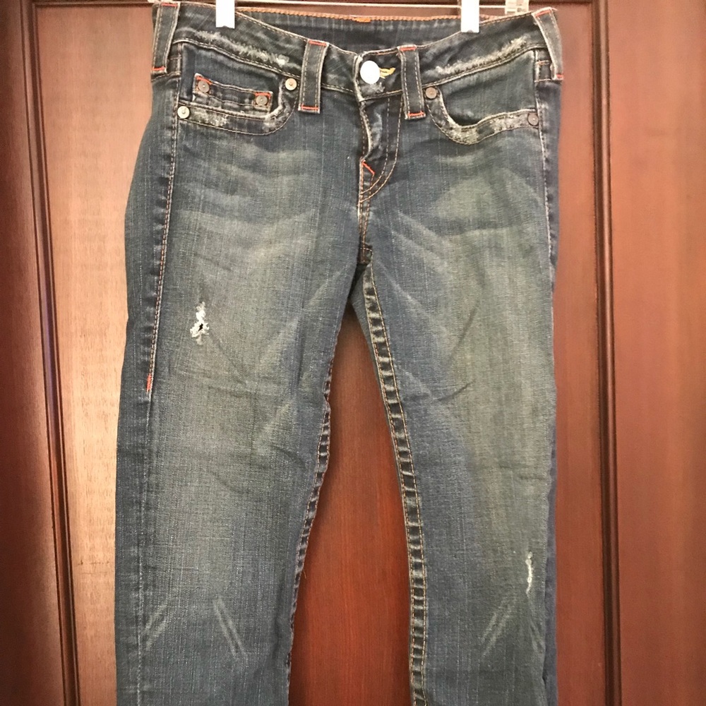 True Religion Cropped Pants